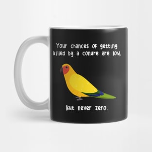 Never Zero Sun Conure Mug